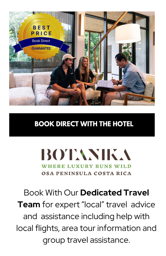 Book Direct With Botanika Osa Peninsula